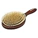 Professional Natural Wooden Bristle Detangling Hair Brush Large by Rolencos