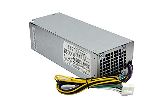 New 240W Power Supply for Dell Optiplex 3040 3046 3250 3650 3656 5040 7040 (SFF) B240NM-00 D240EPN-00 D240AS-00 HU240AS-00 AC240EM-00 L240EPM-00 L240NM-00 H240EM-00 P/N: THRJK 4GTN5 4R1KT D7GX8 HGRMH