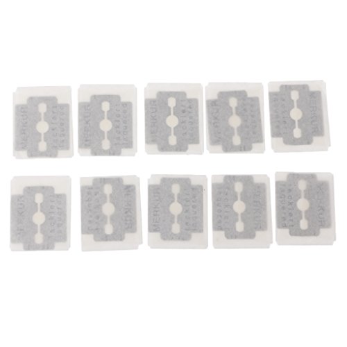 BKID 100Pcs/Set Replacement Blades,Pedicure Safety Slide Callus Remover Shaver Corn Cutter,Skin Foot Callus Rasp Remover Pedicure Blades