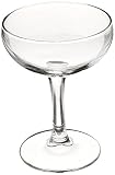 Luminarc N2642 Assorted Brew Bar Craft Coupe Martini Glass, Set of 4, Clear