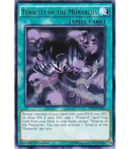 Amazon.com: YU-GI-OH! - Ehther The Heavenly Monarch (SR01-EN000) -  Structure Deck: Emperor of Darkness - Edition