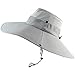 Peicees Super Wide Brim Sun Hat, UPF 50+ UV Protecton Fishing Hat, Waterproof Bucket Hat, Summer Outdoor Safari Cowboy Hat for Men Women Hiking Camping Hunting Adventure