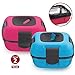 Pinnacle Insulated Leak Proof Lunch Box for Adults and Kids - Thermal Lunch Container With NEW Heat Release Valve 16 oz ~Set of 2~ Blue-Pink
