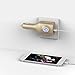 Elepower 2 in 1 Dual USB Car & Wall Charger AC DC Power Adapter Folding Home Travel Charger for iPad Air 2/Mini, iPhone 7 / 6s/ Plus, Galaxy S / J / Note /Tab Series, LG, Nexus, Kindle and More-Gold
