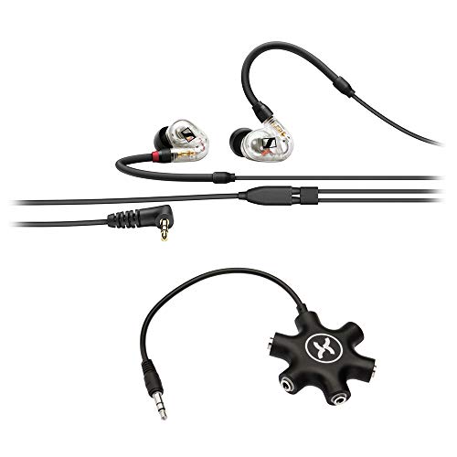 ایگرد | قیمت و خرید Sennheiser IE 40 PRO in-Ear Monitoring Headphones  (Black) Bundle (Clear)