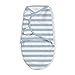 SwaddleMe 1 Piece Original Swaddle, Blue Stripe, Small