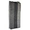 100% Wool Scarf - Fishbone Pattern (un-dyed Grey)