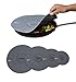 Basic Haus Microwave Cover Silicone Lids - Set of 4: 6