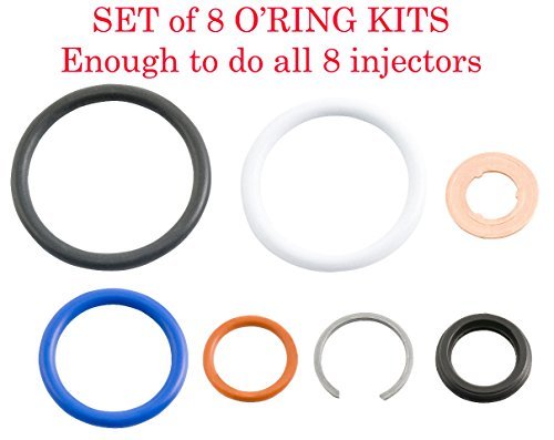 03-10 6.0L/4.5L Ford Power Stroke G2.8 Injector Seal Kit (Set of 8) # AP0002
