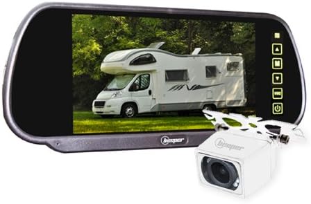Beeper CC1 Reversing Camera with Mirror, 7-inch, White