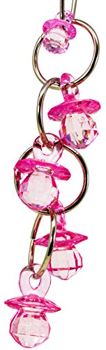 Bonka Bird Toys 1745 Chandelier Bird Toy parrot cage toys cages african grey conure cockatiel (Pink)