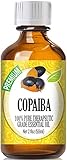 Copaiba (60ml) 100% Pure, Best Therapeutic Grade Essential Oil - 60ml / 2 (oz) Ounces