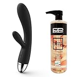 SVAKOM Luxury Premium Silicone G-Vibe and Hypoallergenic 17oz Water-Based Lubricant