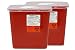 2 Gallon Size | Sharps and Biohazard Waste Disposal Container (Pack of 2) by Oakridge Products