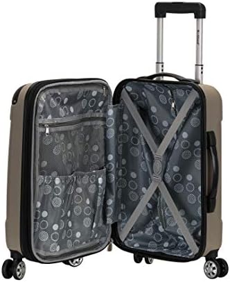 Rockland London Hardside Spinner Wheel Luggage, Silver, 3-Piece Set (20/24/28) 7 Rockland London Hardside Spinner Wheel Luggage, Silver, 3-Piece Set (20/24/28)
