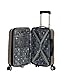 Rockland London Hardside Expandable Luggage with Spinner Wheels, Silver, 28-24-20-Inch