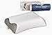 VISCO LOVE Anatomic Orthopedic and Ergonomic Neck Support Memory Foam Pillow (Gray)