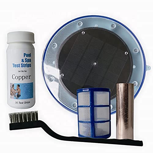 Solar Pool Ionizer Reduces Chlorine Use by 80 Safe for People Pets