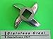 #5 meat grinder sausage stuffing disc and knife. Fits Hightower Kitchen, Chefs Choice other size #5