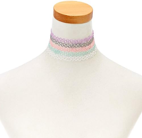 Claire's Girl's Multi Pack Pastel Chokers