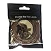 No Tie Shoelaces - Tieless Elastic Shoe Laces - Strong Lock Shoelaces for Sneakers - One Size Fits All for Adults and Kids (Brown)