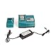 POWERAXIS Charger for Makita DC18RA DC18SC DC1803 DC1804 DC14SA, Fit for Makita 7.2V-18V Ni-CD/Ni-MH battery and Makita BL1430 BL1830 14.4V and 18V Li-ion Battery