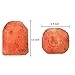 Wuudi Natural Himalayan Salt Lamp, Mini Hand Carved Crystal Salt Light (Natural-Shaped)