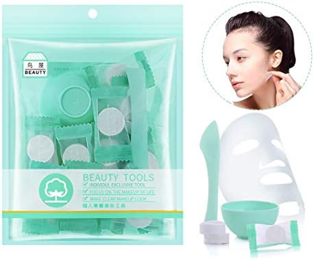 30PCS DIY Compressed Facial Mask Paper With Free Mask Bowl Natural Cosmetics Skin Care Face Cotton Mask Sheet
