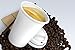 JUMBO Set of 110 - Paper Coffee Hot Cups, Travel Lids, Sleeves & Stirrers -12oz / 360ml - WHITE Paper Cups - to go Coffee Cups, Disposable Travel Mug & Cover Hot/Cold Coffee, Tea & Chocolate, Hot Coco