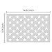 American Flag 50 Star Stencil Template 10.5