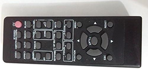YODA MALL Brand New High Quality Generic General Universal Compatible Replacement Projector Remote Control Fit For US Hitachi Projector CP-X2521WN 180 Days Warranty