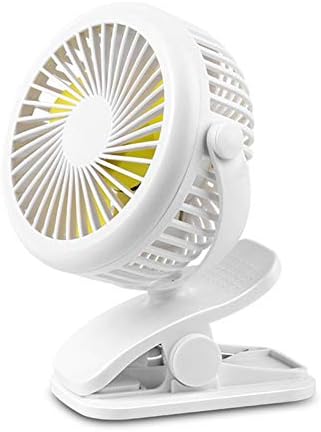 Ammbous 夏小型ファン 付与 枕元 ベビーカー クリップ付き 携帯用 Usb充電式 パワフル 扇風機 ファン コードレス 安全 調節可能 赤ちゃん 用