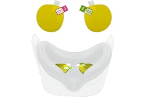 2 Pairs VR Lens Film for Meta Quest 3 Scratch-Resistant Lens Cover Protector for Quest 3 Accessories Replacement Film for VR 