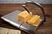 RSVP International Endurance Collection Cheese Slicer, Guillotine Style Sleek Modern Design, Stainless Steel Blade, Non-Skid Feet, Dishwasher Safe, 7x5.25