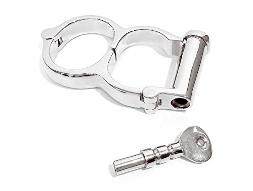 KUB Adult Slave Bondage Irish-8 Eight Handcuffs Hand Cuffs Shackle Restraint - Large - 8 inch / 20.32 cm