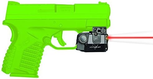 Viridian C5L-R Universal Sub-Compact Red Dot Laser Sight with Tactical Light, Black by Viridian Green Laser Sights