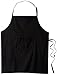 DII Everyday Basic Kitchen Collection, Chef Apron, Black