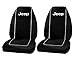 Plasticolor 6563R01 Jeep Logo Front Bucket Seat Covers - One Pair