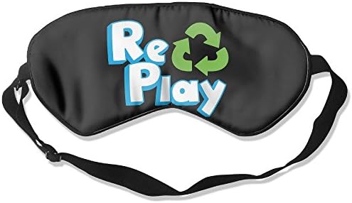 HAOYANG Re-Play Logo Sleep Mask/Sleep Eyes Mask