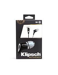 Auricular intraural Klipsch R6 con punta ovalada patentada (negro) R6 negro S Negro