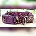 Purple Camo Dog Collar with Leash Option