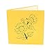 Liif 3D Greeting Pop Up Get Well Card, Get Well Soon Card (Sunflower)