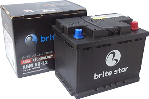 代引不可 Brite Star ブライトスターバッテリー 輸入車用 Agm 60 L2 アイドリングストップ車 充電制御車対応 B01abgen7s コンビニ受取対応商品 Ihmc21 Com