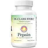 Dr. Clark Pepsin Supplement, 700mg, 100 Gelatin Capsules