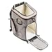 Pawfect Pets Pet Carrier Backpack for Cats and Toy Breed/Extra Small Dogs- Airline-Approved, Soft-Sided, Designed for Travel, Hiking, Walking & Outdoor Use