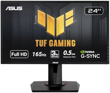 ASUS VG248QG 24 G-SYNC Gaming Monitor 165Hz 1080p Eye Care