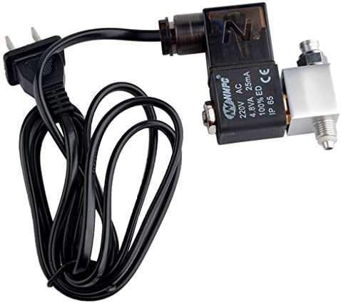 XuanL Aquarium CO2 Regulator W21.8 G5/8 Magnetic Solenoid Check Valve Aquarium Bubble Counter Fish Tank CO2 Control
