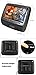 Touchscreen Headrest DVD Player for Car With Leather Cover USB SD 9 inch Screen Support IR Wireless Headphones HD 1080P Black Pack of 2