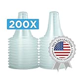 200x Ear Thermometer Probe Covers/Refill Caps/Lens Filters for All Braun ThermoScan Models and Other Types of Digital Thermometers