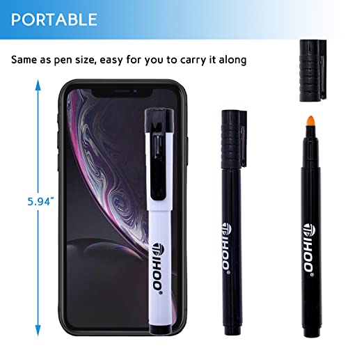 TIHOO Counterfeits Money Detector Pen with UV Light, Money Marker